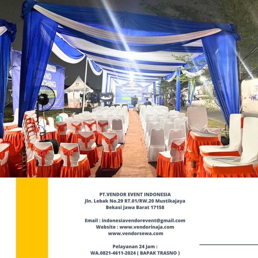 Sewa Tenda Serut,Tiang Antrian Stainless Jakarta