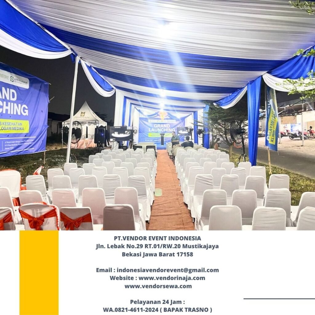 Sewa Tenda Serut,Tiang Antrian Stainless Jakarta