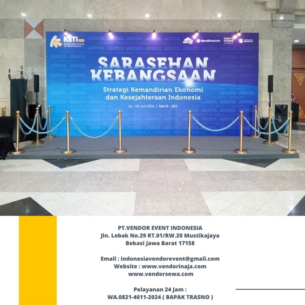 Sewa Tenda Serut,Tiang Antrian Stainless Jakarta