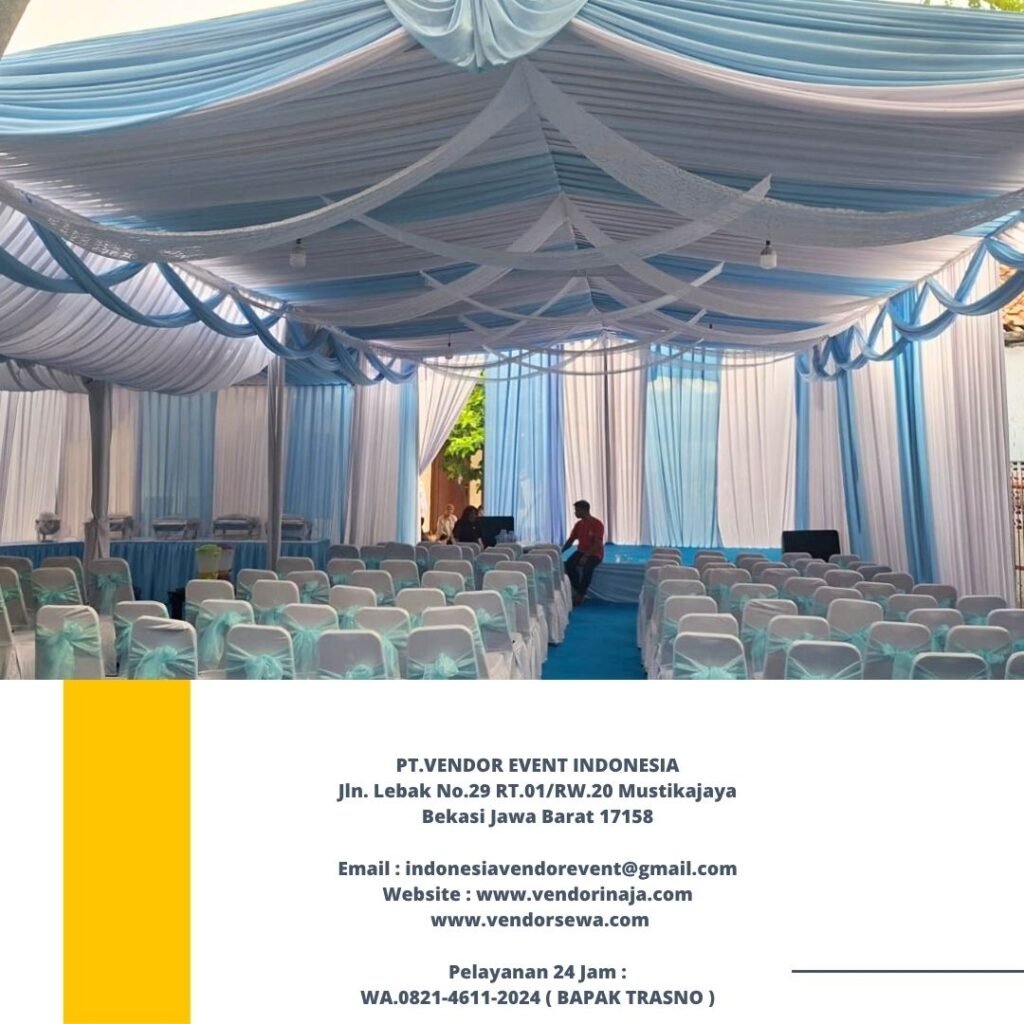 Jasa Dekorasi Tenda Roder Aneka Warna dan Model Tangerang