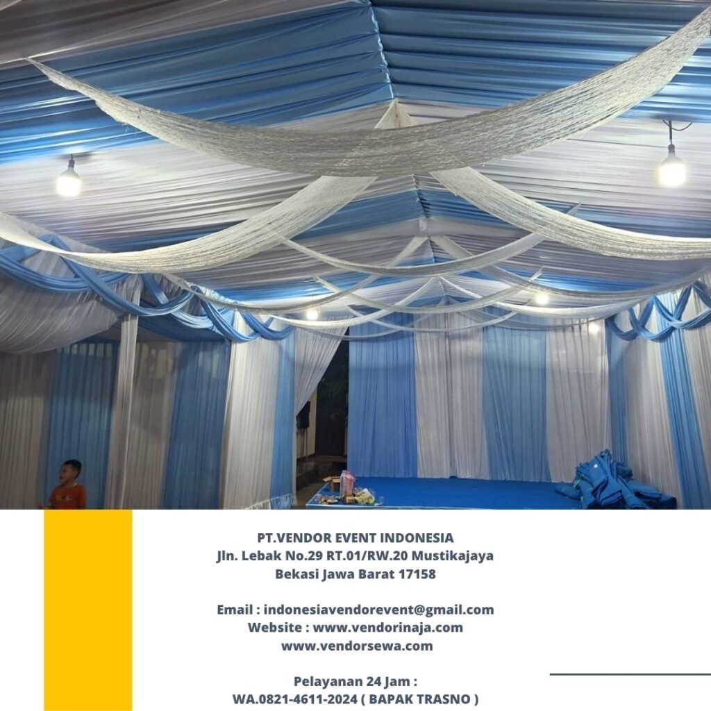 Jasa Dekorasi Tenda Roder Aneka Warna dan Model Tangerang