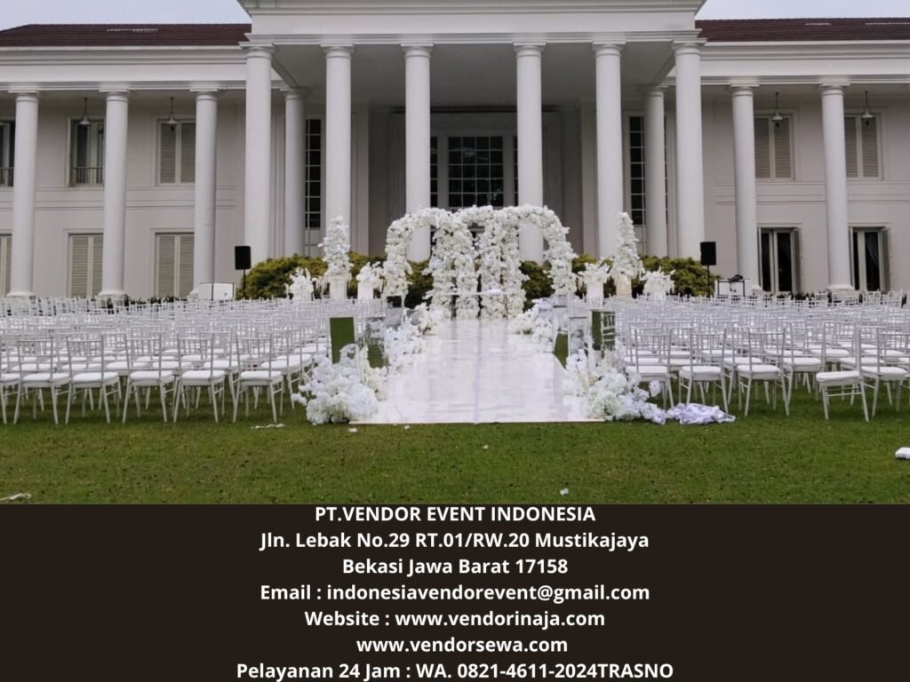 Sewa Kursi Tiffany Event Area The white hous bogor