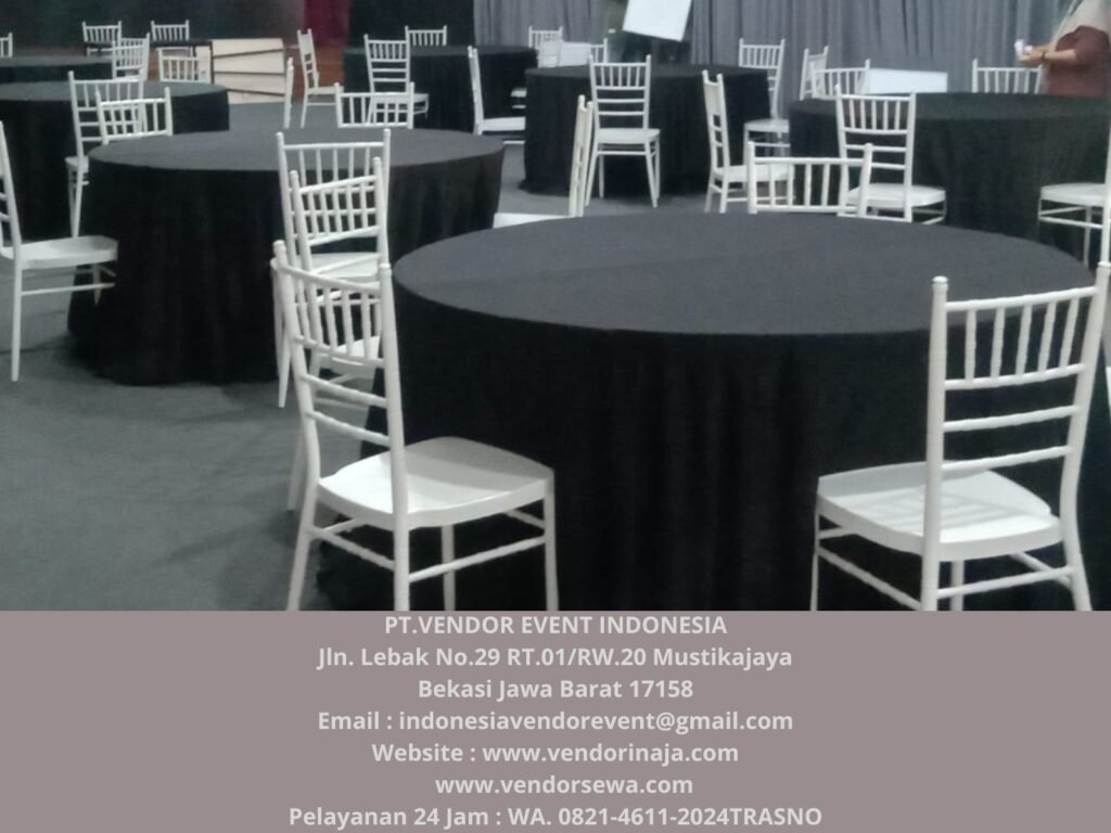 Sewa Partisi,sewa Kursi Tiffany,Sewa Meja Jakarta