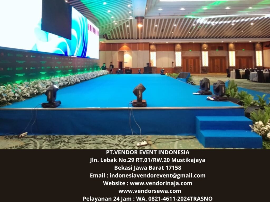 Sewa Panggung Stage Stanlis Karpet Buana Biru Sudirman Jakarta