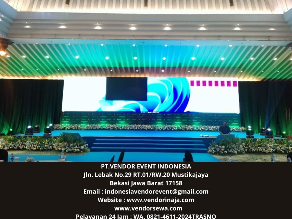 Sewa Panggung Stage Stanlis Karpet Buana Biru Sudirman Jakarta