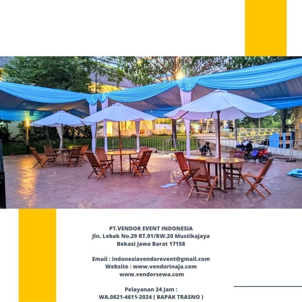 Sewa Kursi,Tenda Parasol Putih Jakarta