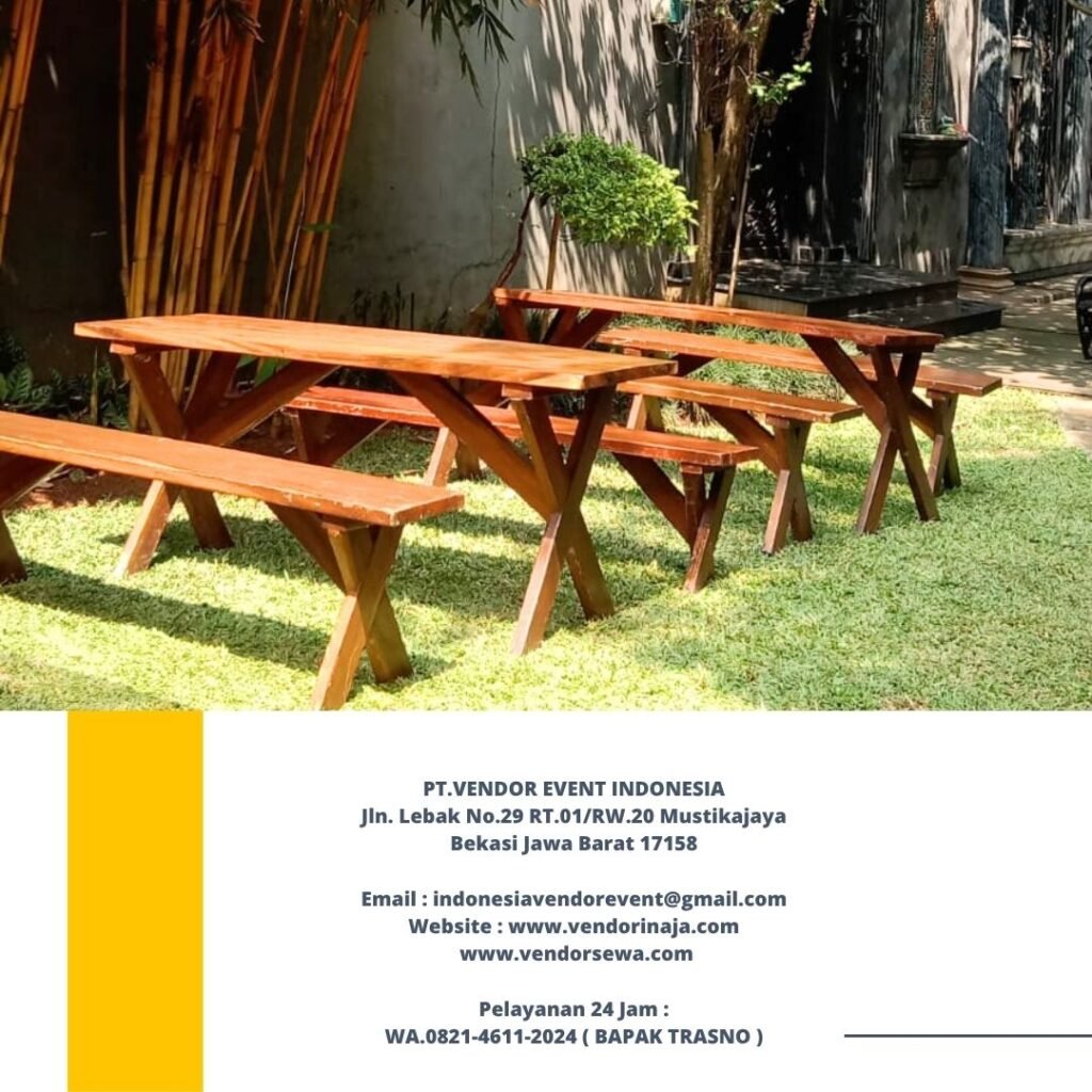 Sewa Meja Kursi Taman Kaki Silang Jakarta Barat