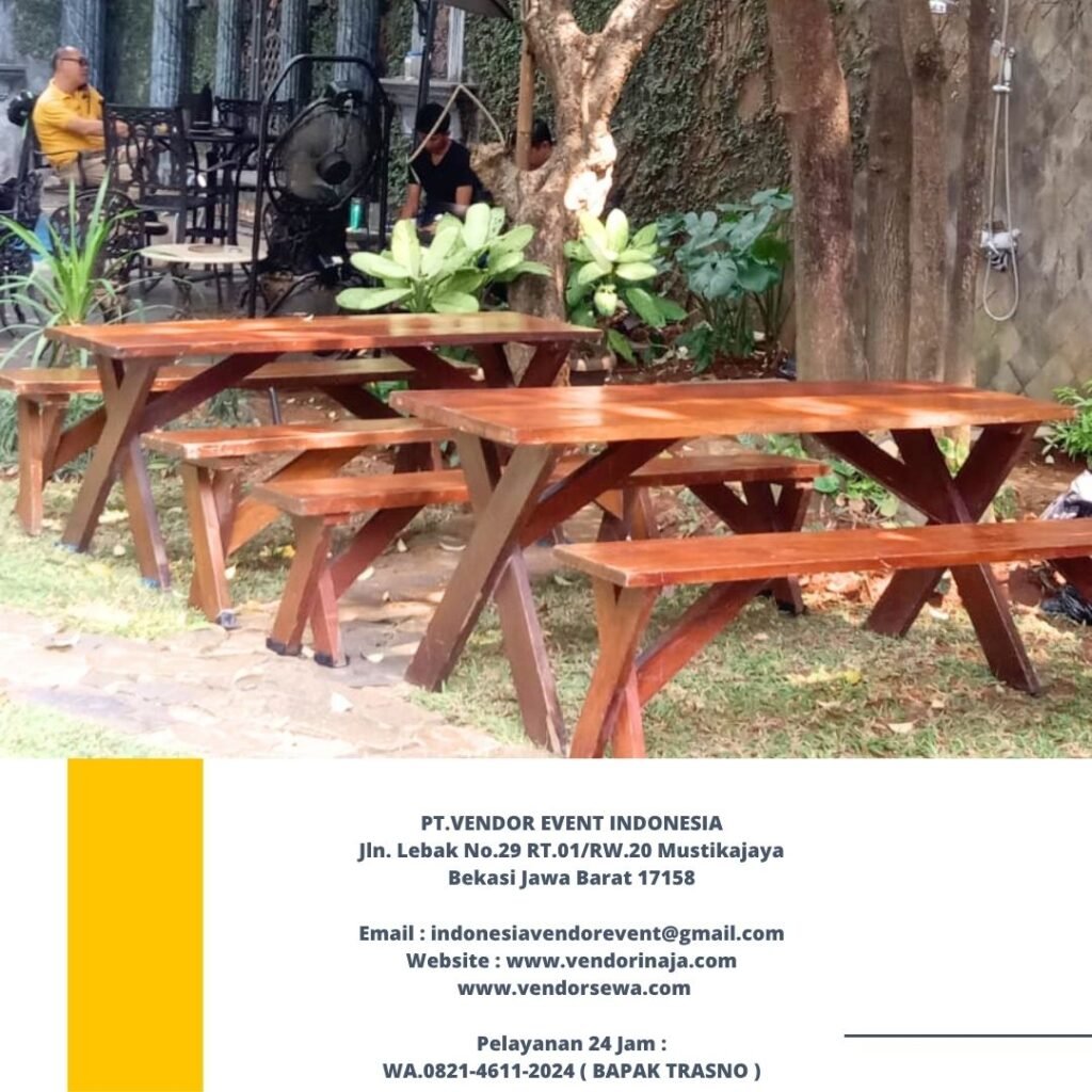 Sewa Meja Kursi Taman Kaki Silang Jakarta Barat