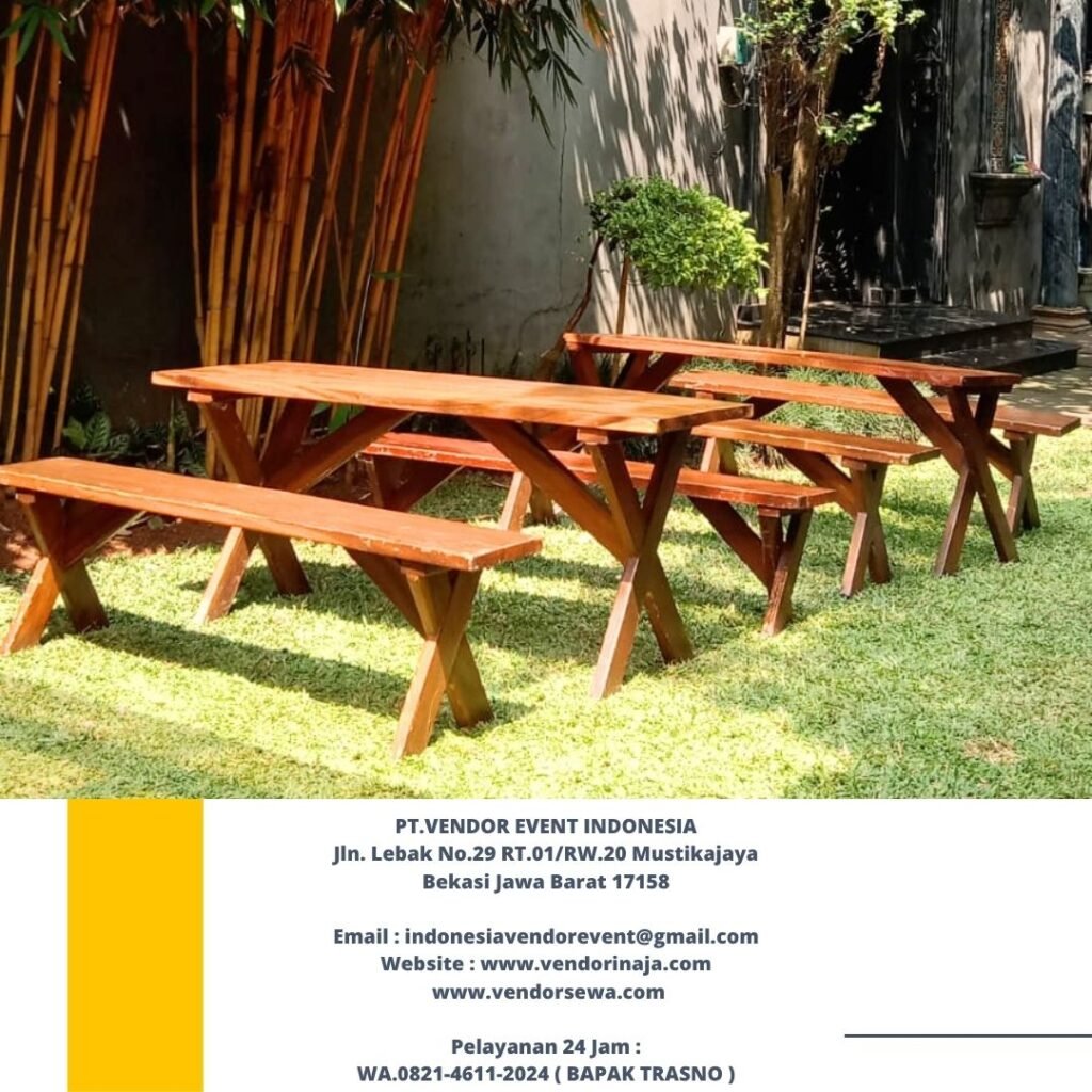 Sewa Meja Kursi Taman Kaki Silang Jakarta Barat