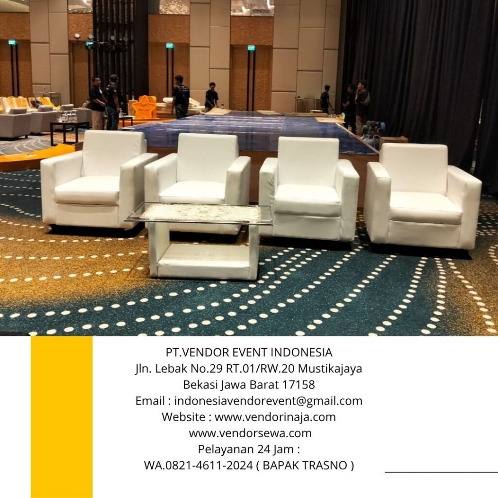 Sewa Partisi putih,sofa Single Hotel green frest bogor