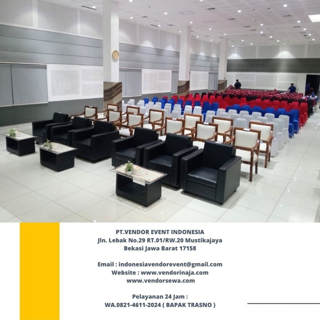 Sewa Sofa,Kursi VIP Dan Kursi Futura Event PT.Akebono Jakarta Utara