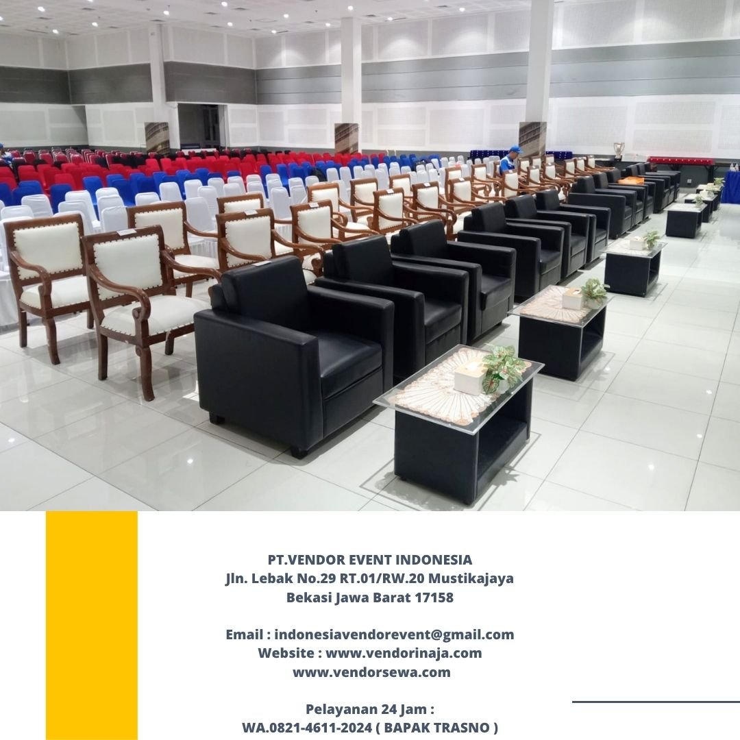 Sewa Sofa,Kursi VIP Dan Kursi Futura Event PT.Akebono Jakarta Utara