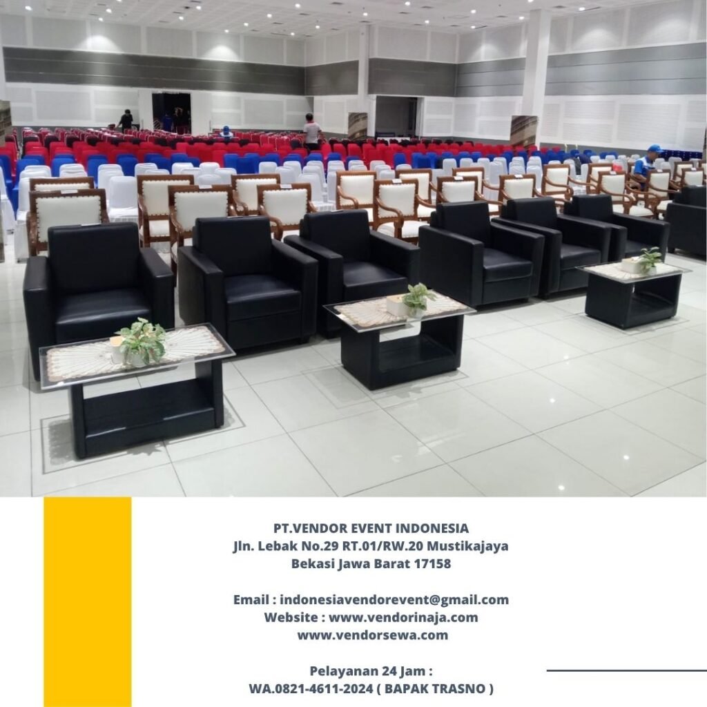 Sewa Sofa,Kursi VIP Dan Kursi Futura Event PT.Akebono Jakarta Utara