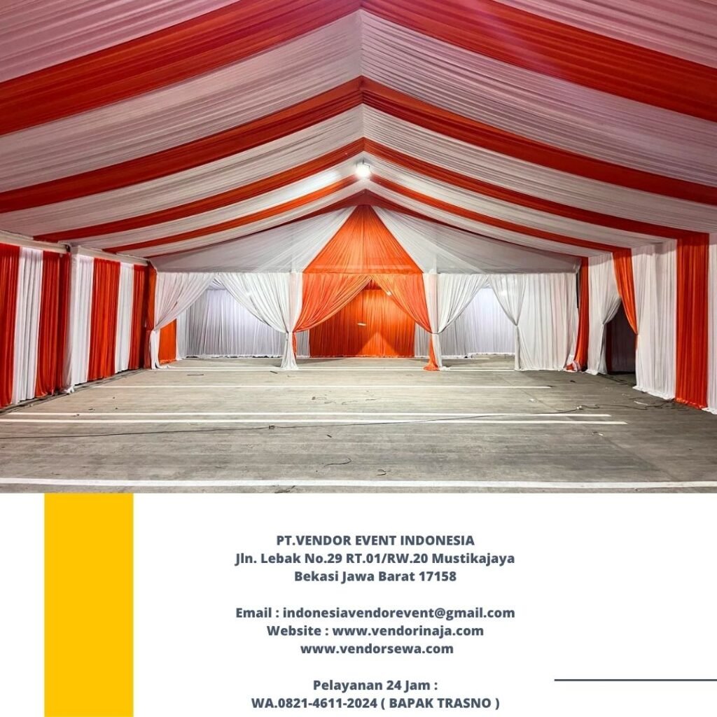 Sewa Tenda Roder Dekorasi Serut Di Cikarang