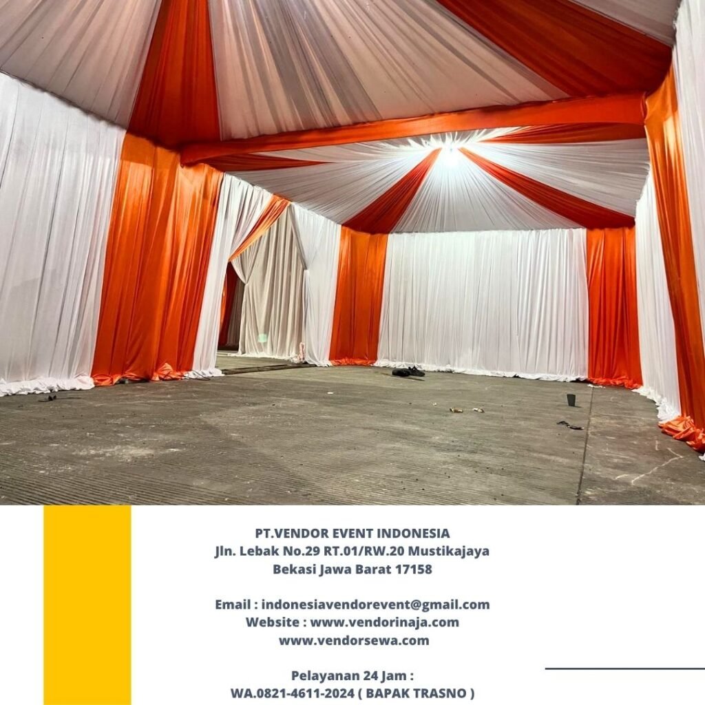 Sewa Tenda Roder Dekorasi Serut Di Cikarang