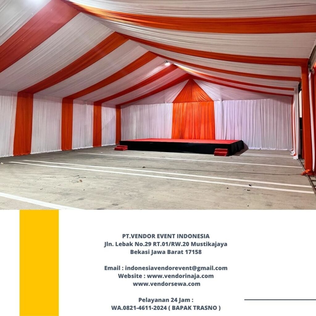 Sewa Tenda Roder Dekorasi Serut Di Cikarang