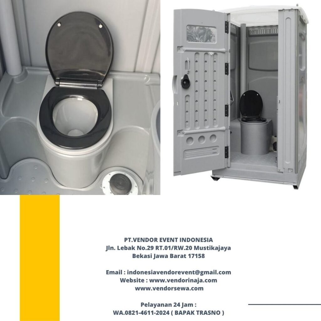 Sewa Toilet Portable Bersih Event Lapangan banteng Jakpus