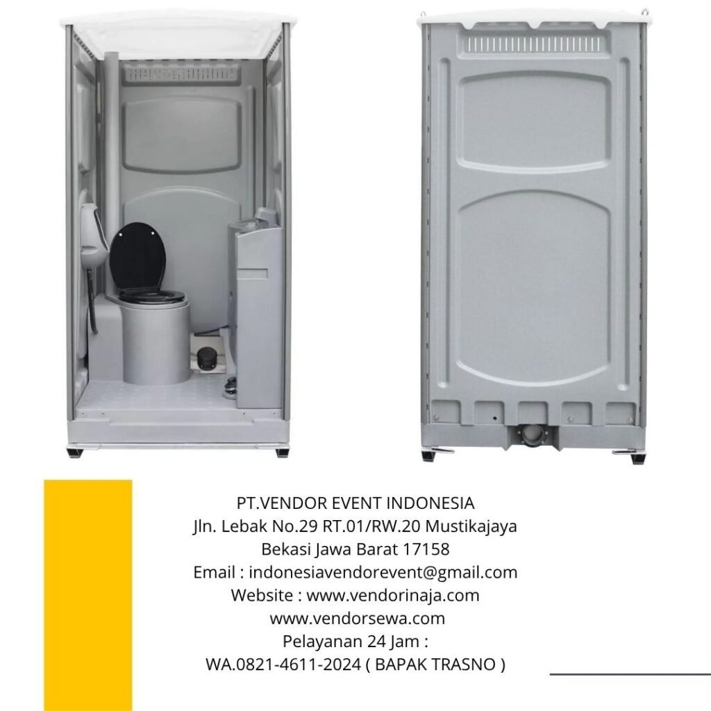 Sewa Toilet Portable Bersih Event Lapangan banteng Jakpus