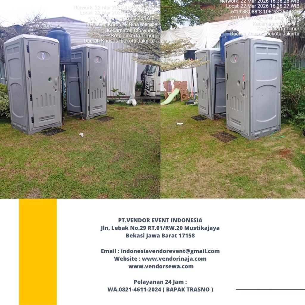 Sewa Toilet Portable Event di Monas Jakpus