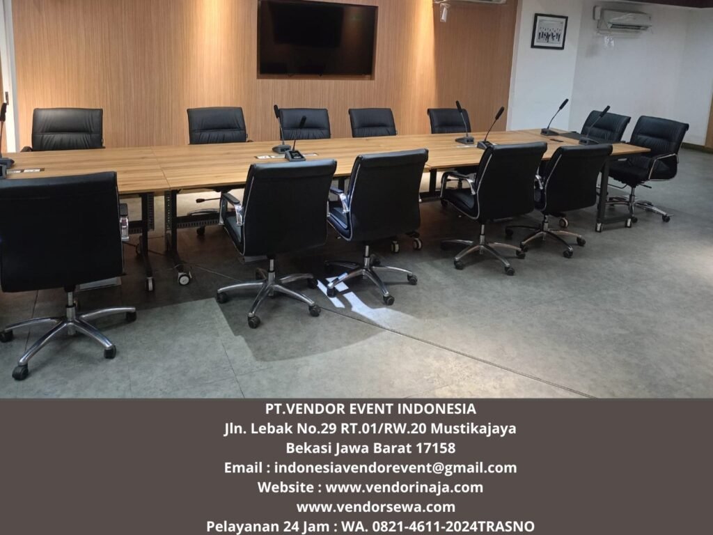 Rental Kursi Direktur vip warna hitam jakarta