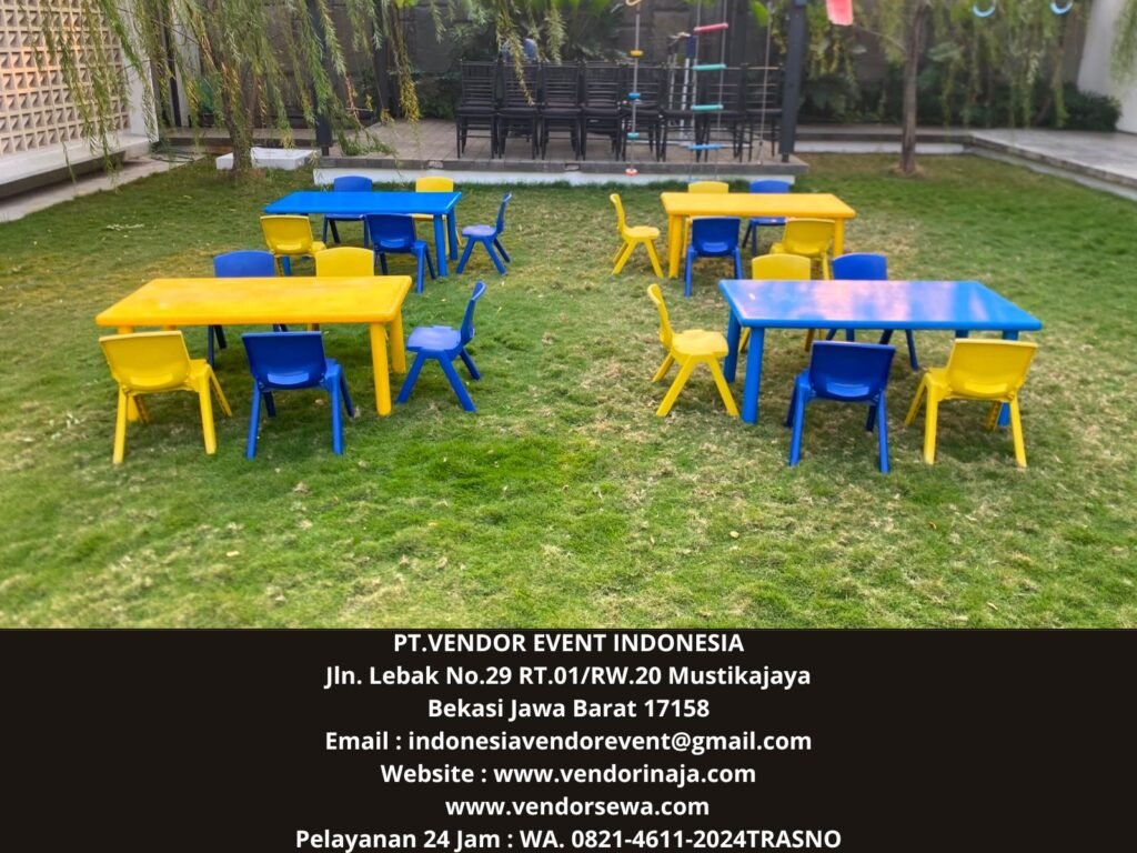Sewa Bangku,Meja Anak Warna-Warni Jakarta