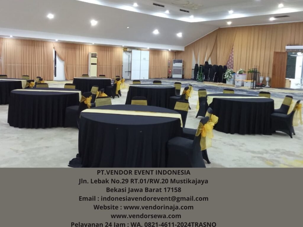 Sewa Kursi Susun,Round table event Best Western Hotel Karawang