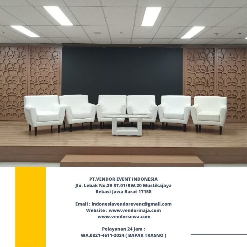 Rental Sofa Scandinavia Putih Jakarta