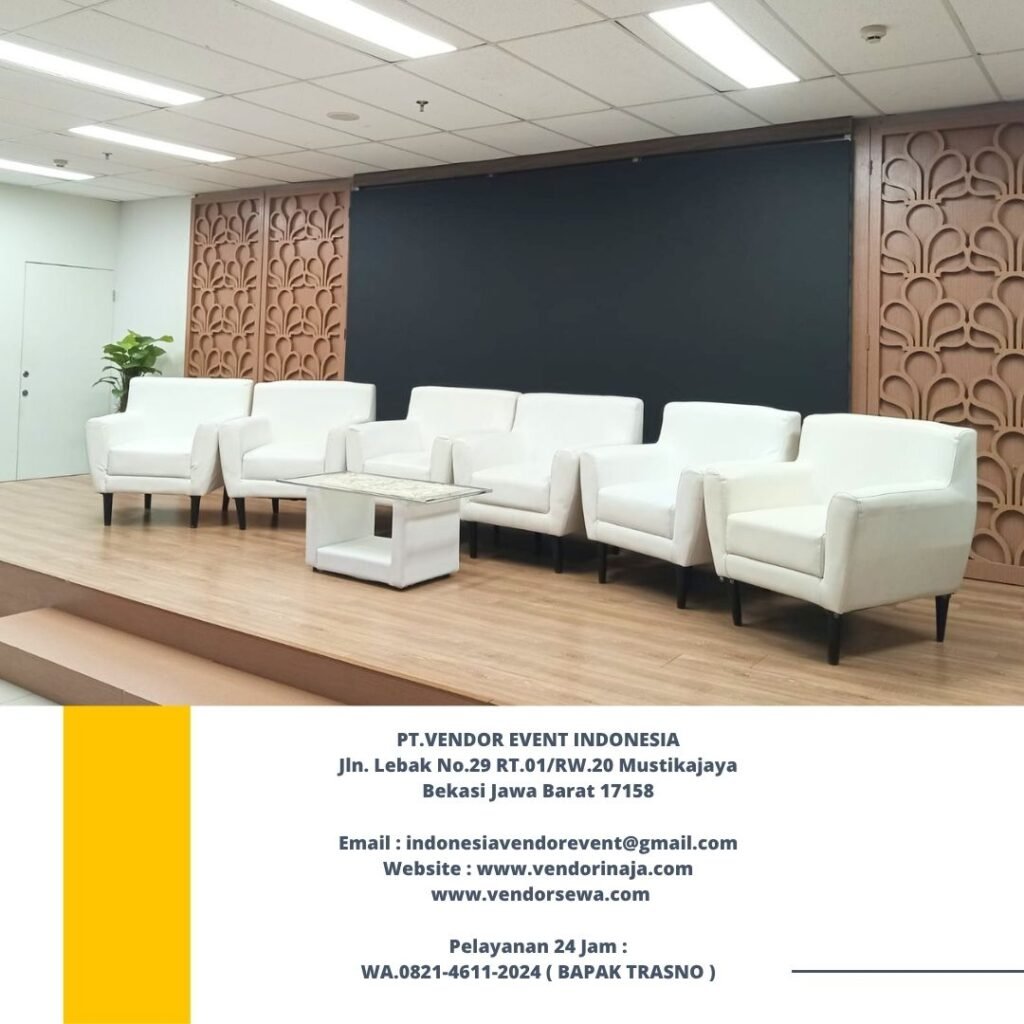 Rental Sofa Scandinavia Putih Jakarta