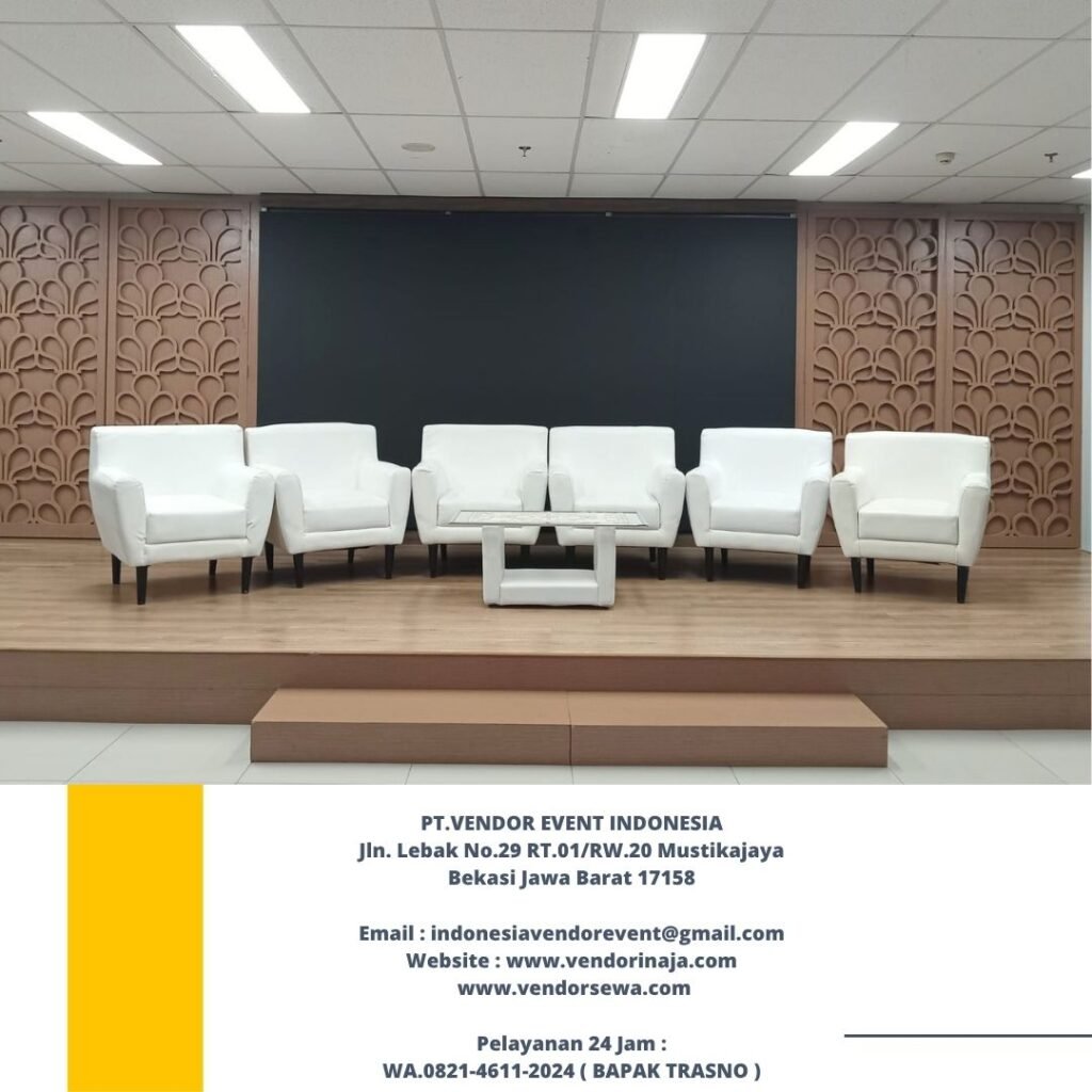 Rental Sofa Scandinavia Putih Jakarta