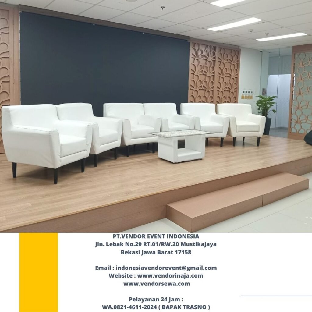 Rental Sofa Scandinavia Putih Jakarta
