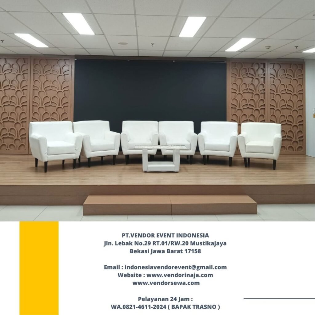 Rental Sofa Scandinavia Putih Jakarta