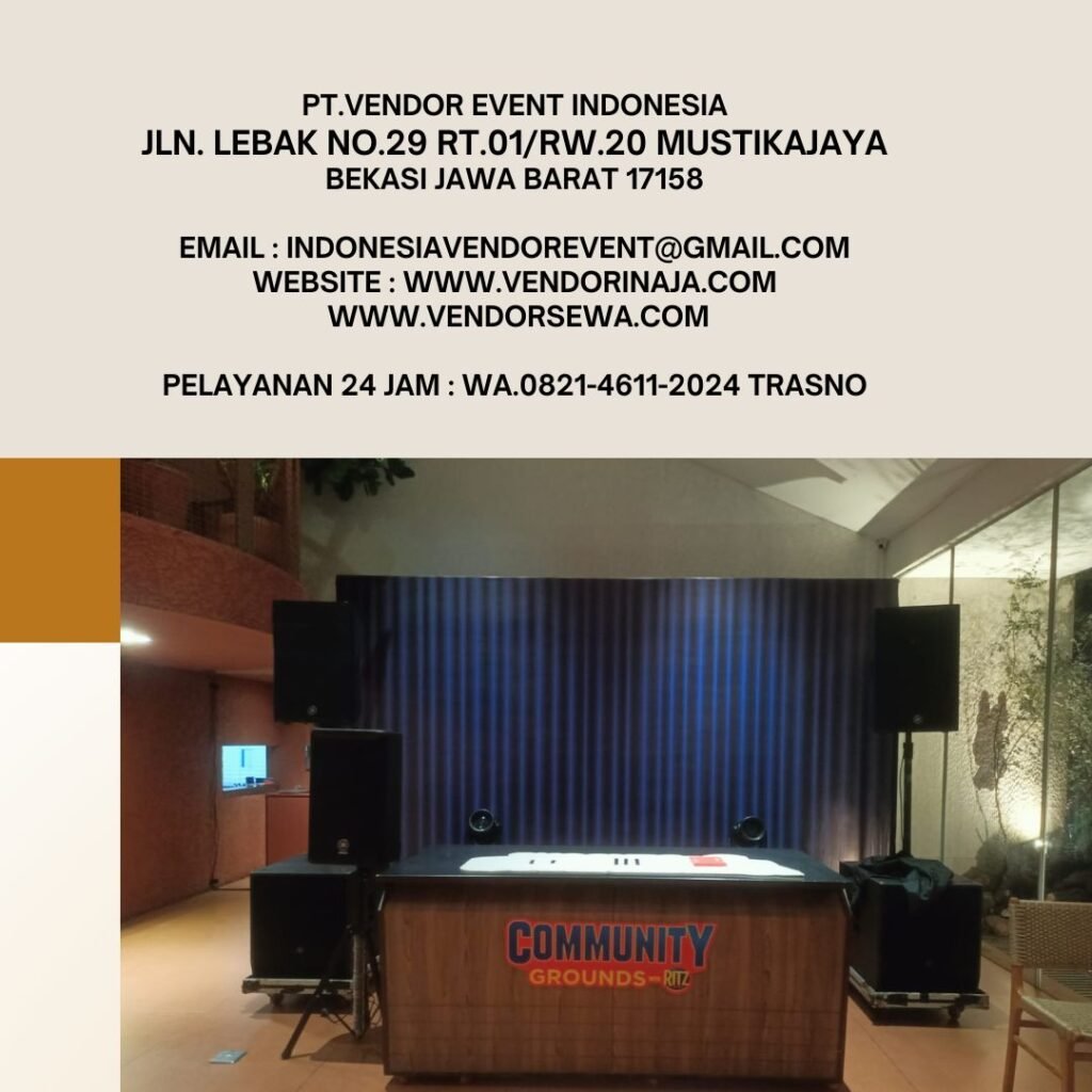 Sewa Backdrop 3x5m Event Menteng Tennis Club