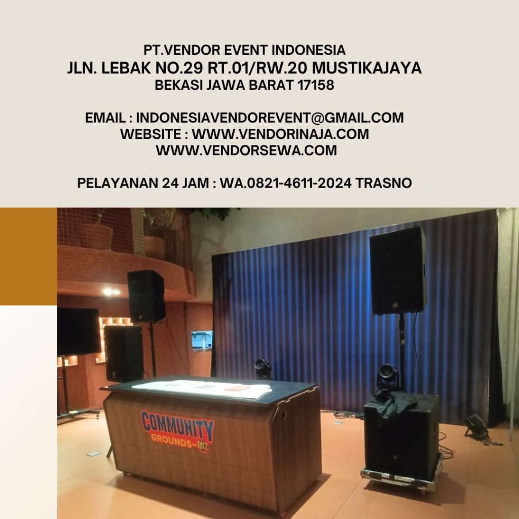Sewa Backdrop 3x5m Event Menteng Tennis Club