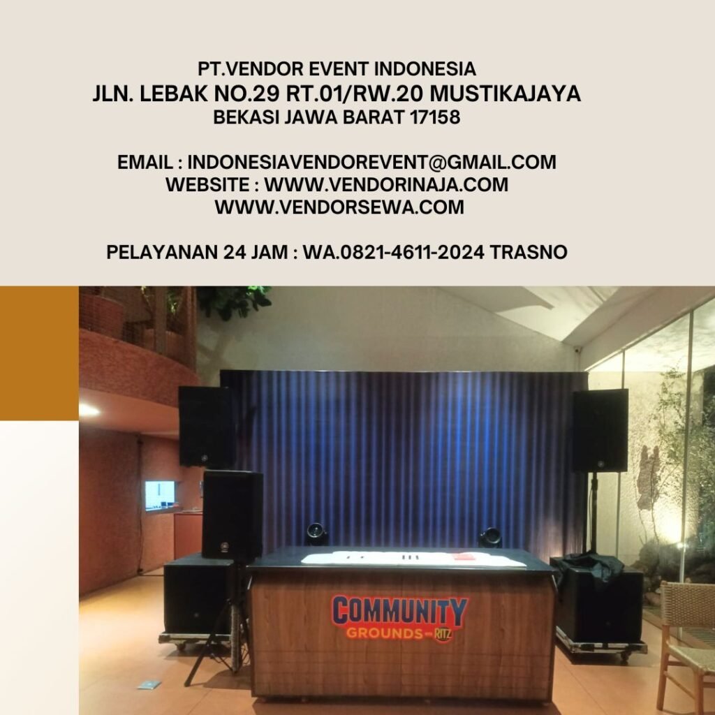 Sewa Backdrop 3x5m Event Menteng Tennis Club