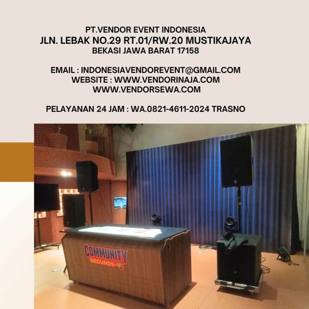 Sewa Backdrop 3x5m Event Menteng Tennis Club
