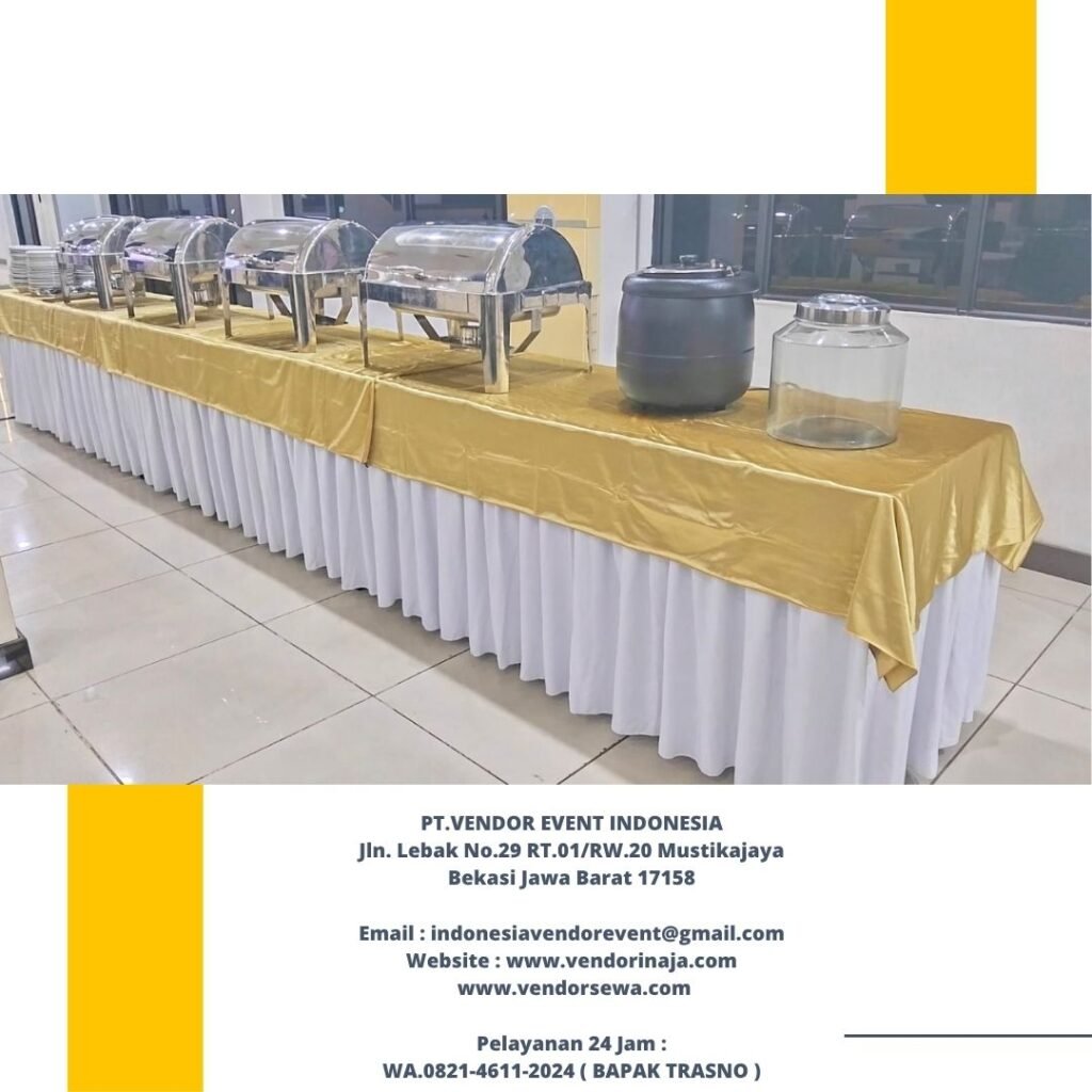 Sewa Meja Prasmanan Dan Alat Catering Rawamangun Jaktim