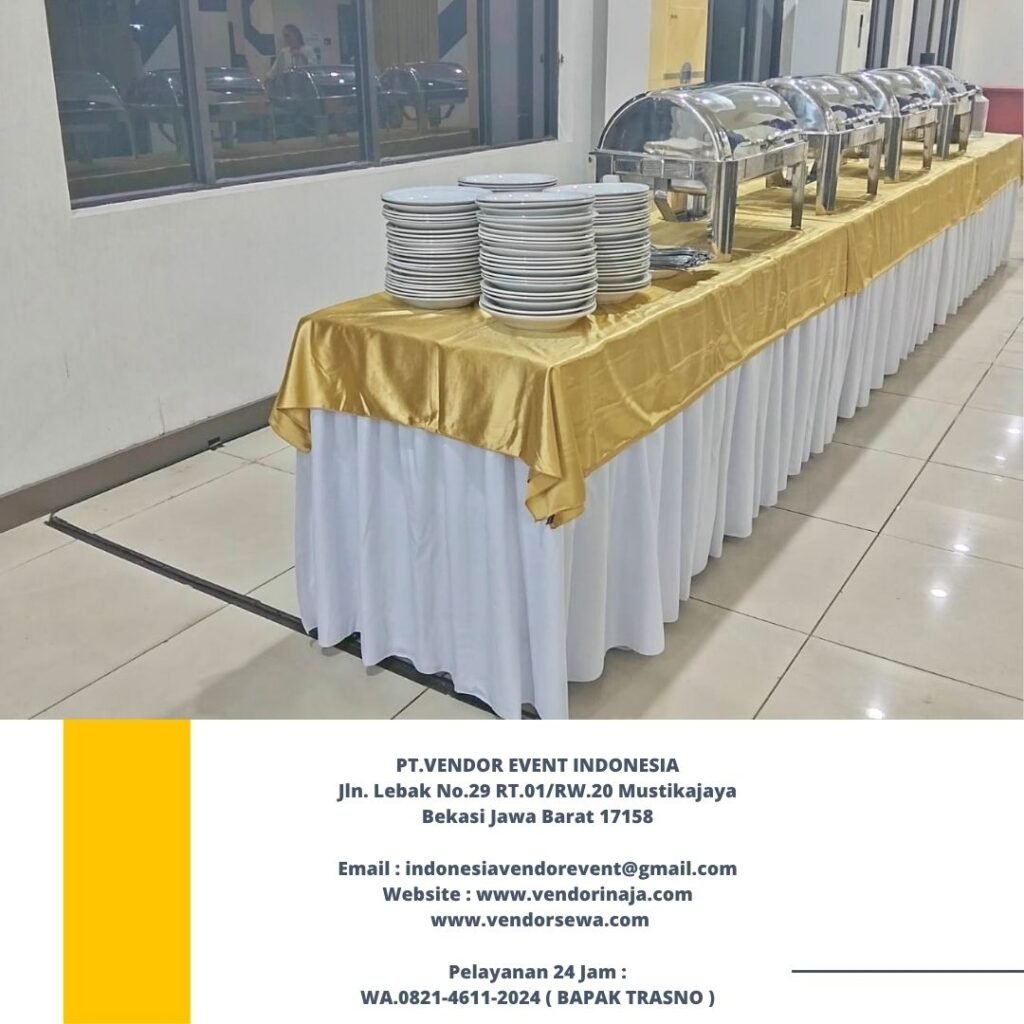 Sewa Meja Prasmanan Dan Alat Catering Rawamangun Jaktim