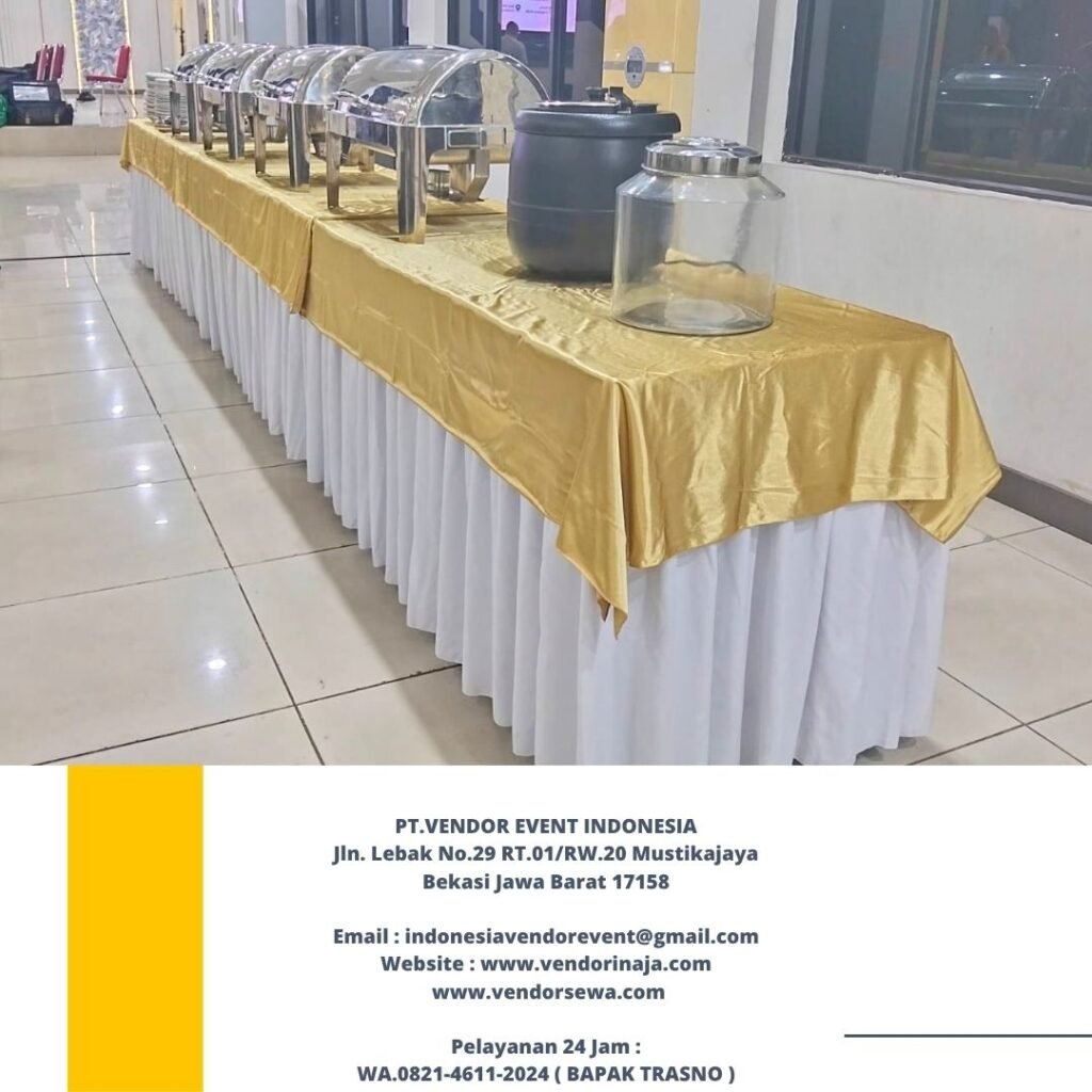 Sewa Meja Prasmanan Dan Alat Catering Rawamangun Jaktim