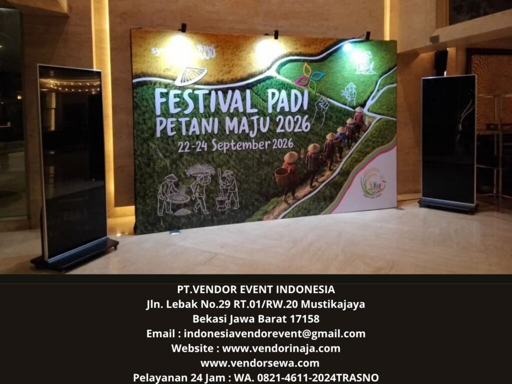 Sewa Backdrop Photoboth Lampu Sportligt Hotel Indonesia Kempinski Jakarta (0821-4611-2024)