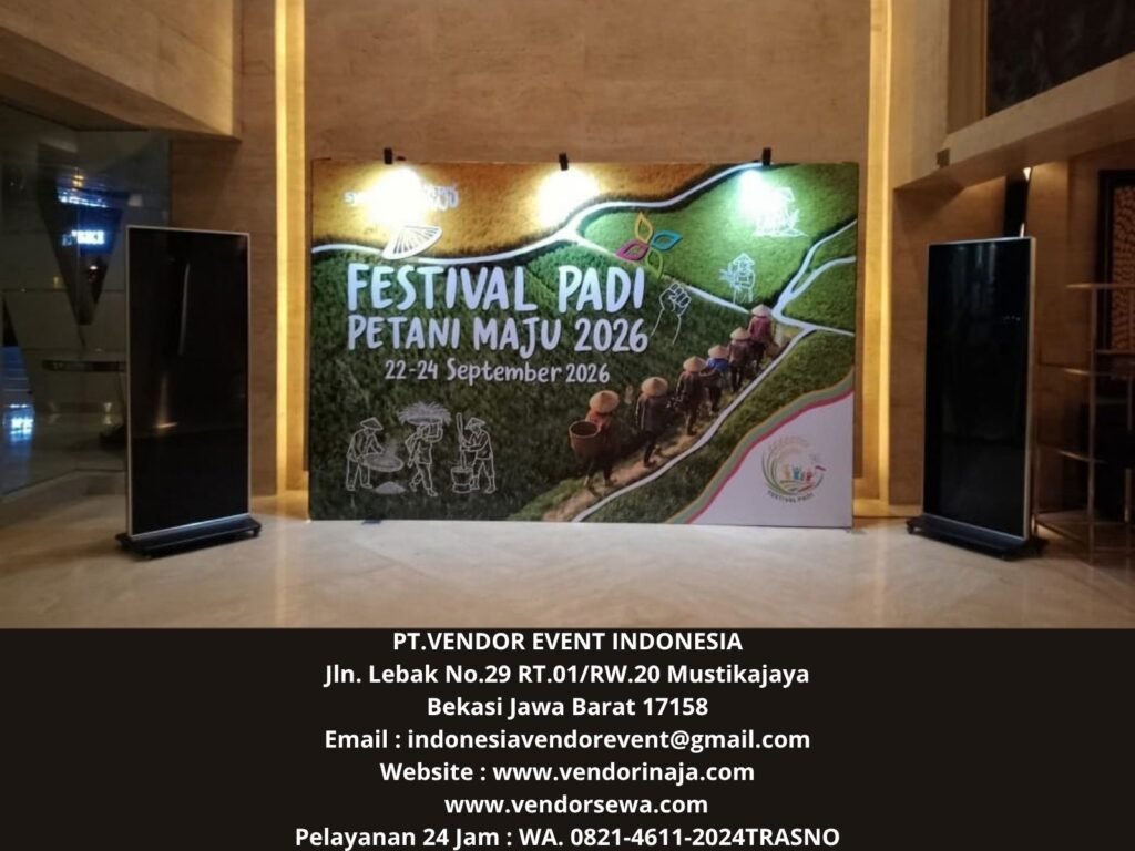 Sewa Backdrop Photoboth Lampu Sportligt Hotel Indonesia Kempinski Jakarta (0821-4611-2024)