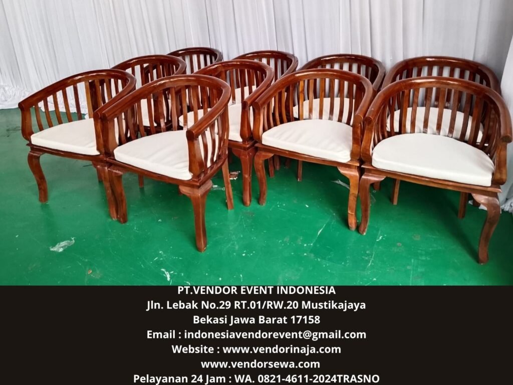 Sewa Kursi Betawi Plus bantalan Jakarta (0821-4611-2024)