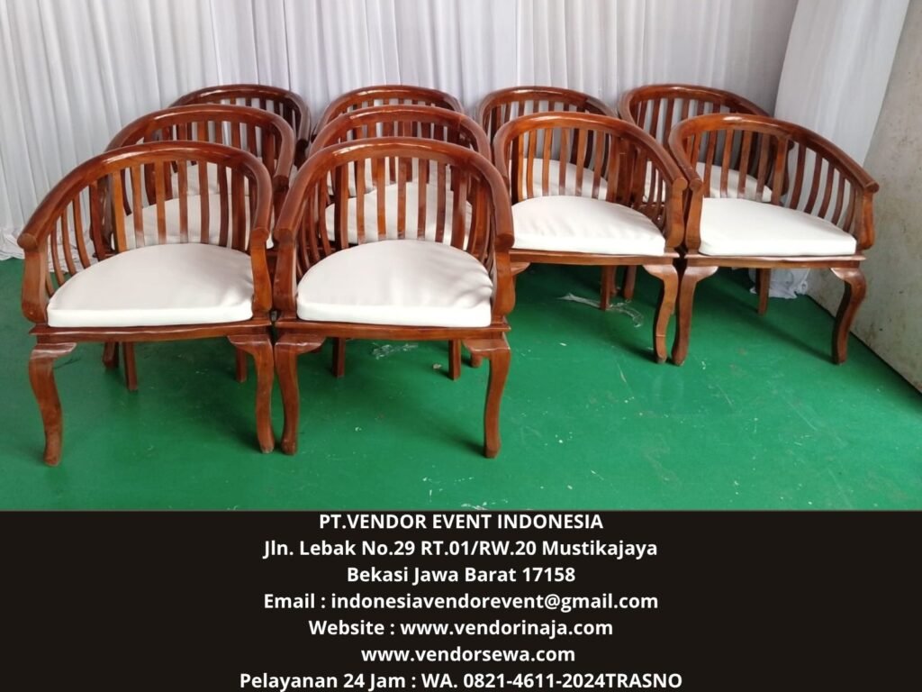Sewa Kursi Betawi Plus bantalan Jakarta (0821-4611-2024)