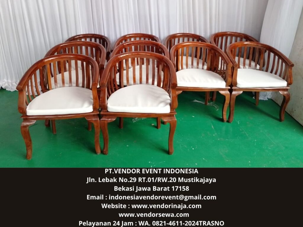 Sewa Kursi Betawi Plus bantalan Jakarta (0821-4611-2024)