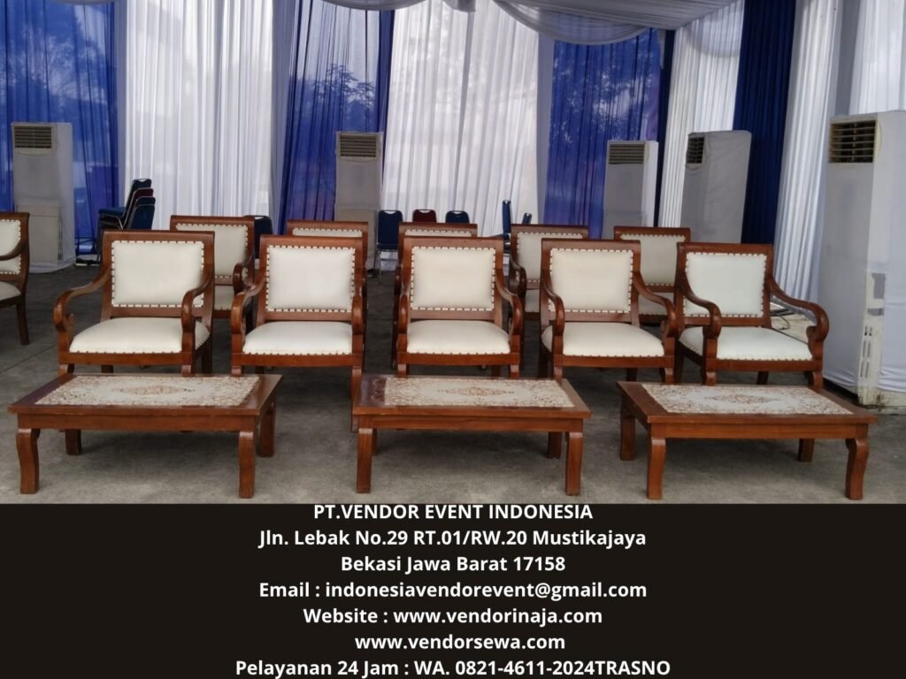 Rental Meja dan Kursi VIP Jokowi Toyota Karawang (0821-4611-2024)