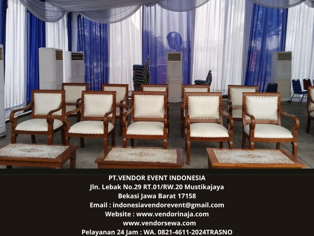 Rental Meja dan Kursi VIP Jokowi Toyota Karawang (0821-4611-2024)