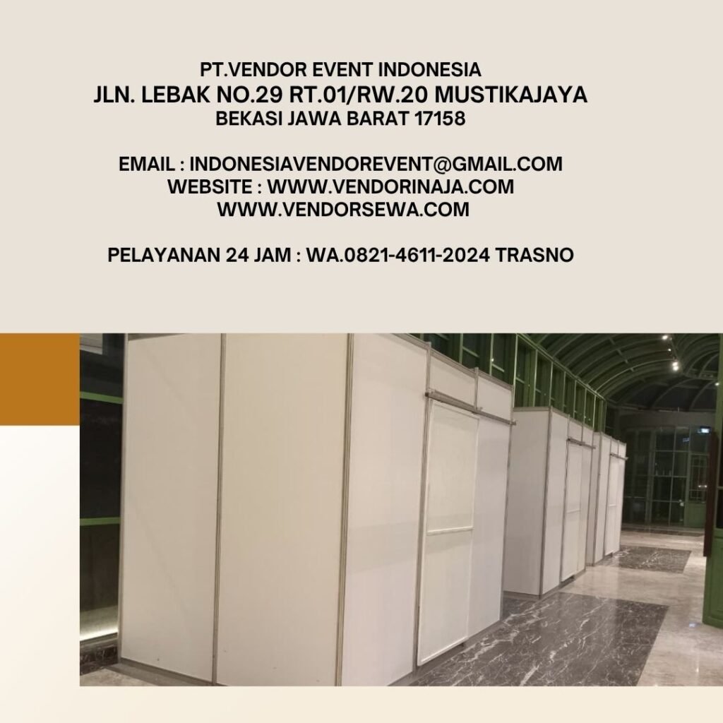 Sewa Ruang Partisi Putih Jakarta (082146112024)
