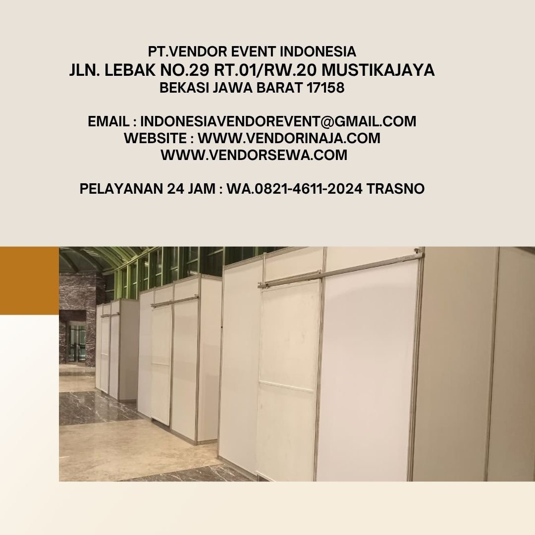 Sewa Ruang Partisi Putih Jakarta (082146112024)