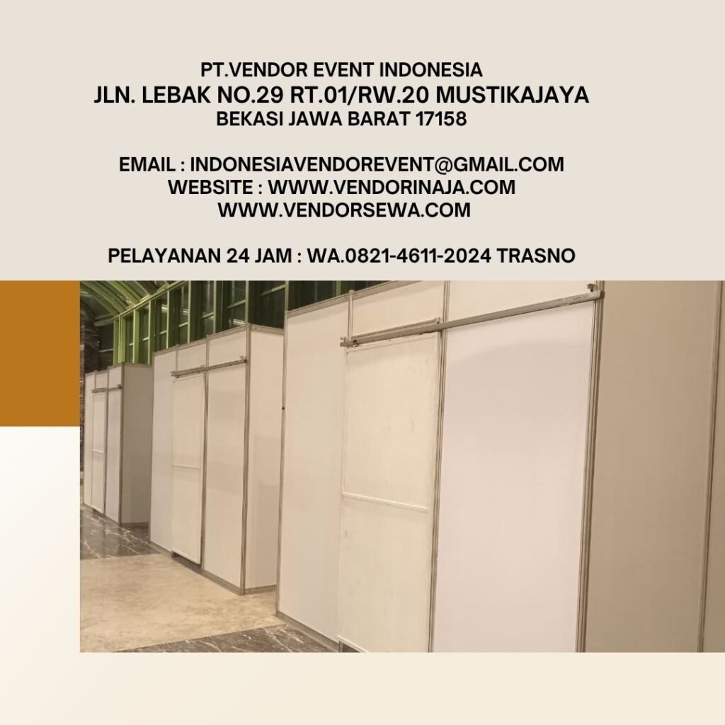 Sewa Ruang Partisi Putih Jakarta (082146112024)