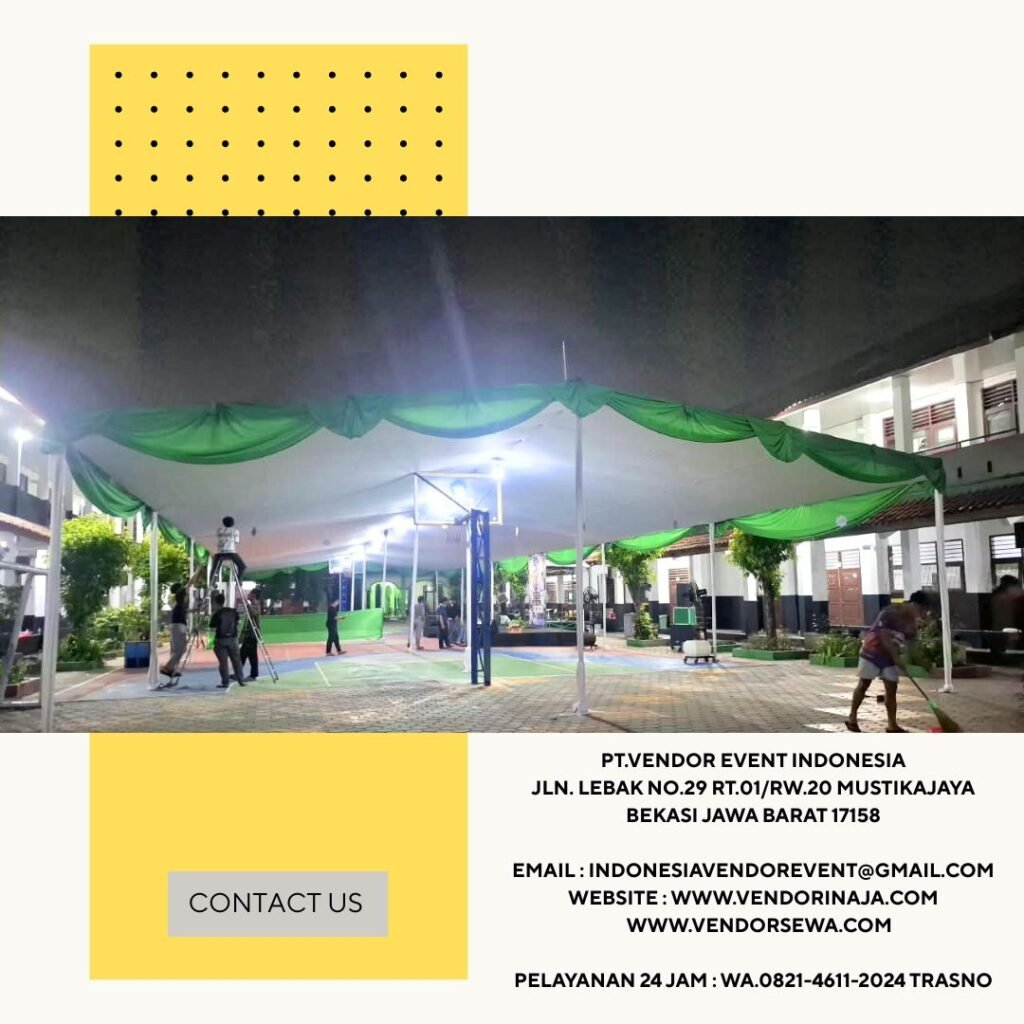 Sewa Tenda Plafon Rumbai Hijau Jakpus (0821-4611-2024)