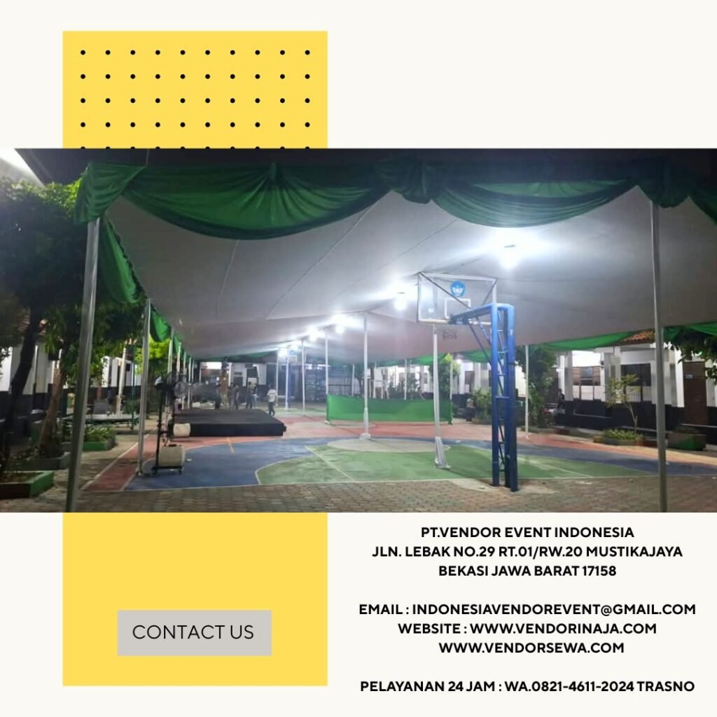 Sewa Tenda Plafon Rumbai Hijau Jakpus (0821-4611-2024)